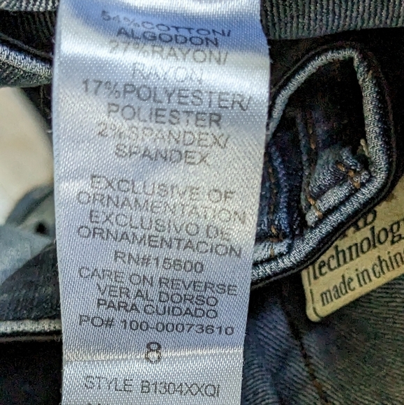 Democracy “Ab”Technology Skinny Jeans, Size 8 32 waist - Picture 6 of 11